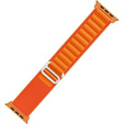 Pasek Nylonowy do Apple Watch 1/2/3/4/5/6/7/8/9/10/SE 38/40/41/42mm, Pomarańczowy
