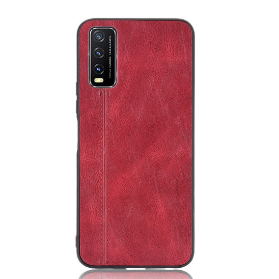 ERBORD Etui Leather Case do Vivo Y20/Y20i/Y20s/Y11s - Red