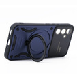 Etui pancerne do Samsung Galaxy A54 5G, CamShield MagSafe, niebieskie