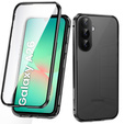Etui do Samsung Galaxy A26 5G, Magnetic Dual Glass, czarne