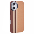 Etui do iPhone 16 Plus, Carbon Fiber MagSafe, żółte
