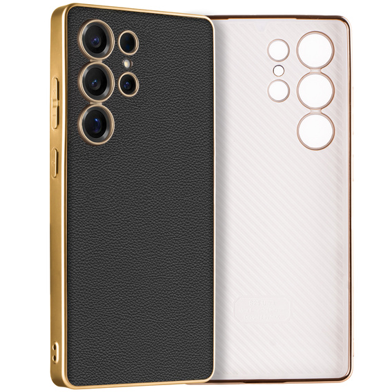 Etui do Samsung Galaxy S25 Ultra, GKK Leather, czarne