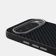 Etui ABEEL do Google Pixel 10 / 10 Pro, do MagSafe, z fakturą karbonu, czarne