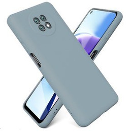 Etui do Xiaomi Redmi Note 9T 5G, Silicone Lite, lawendowo szare