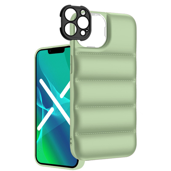 Etui Puffer Case do iPhone 13 Pro, Green