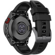 Pasek Silikonowy QuickFit 20mm do Garmin Fenix 5S/6S/7S/ 8 43mm, Czarny