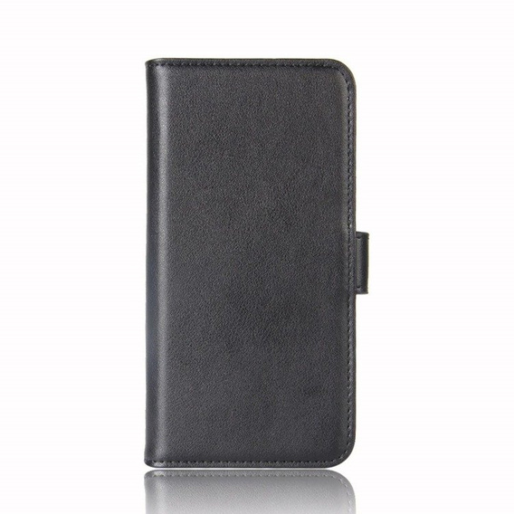Etui z klapką do Samsung Galaxy S9, Leather Flexi Book, czarne