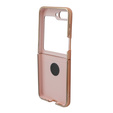 Etui do Samsung Galaxy Z Flip 5 5G, Electro Ring, różowe