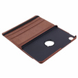 Etui do Samsung Galaxy Tab A9, Obrotowe 360, brązowe