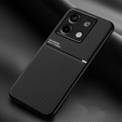 Etui do Xiaomi Redmi Note 13 5G, z blaszką do uchwytu magnetycznego, czarne