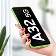 Etui do Samsung Galaxy A32 5G, Silicone Lite, zielone