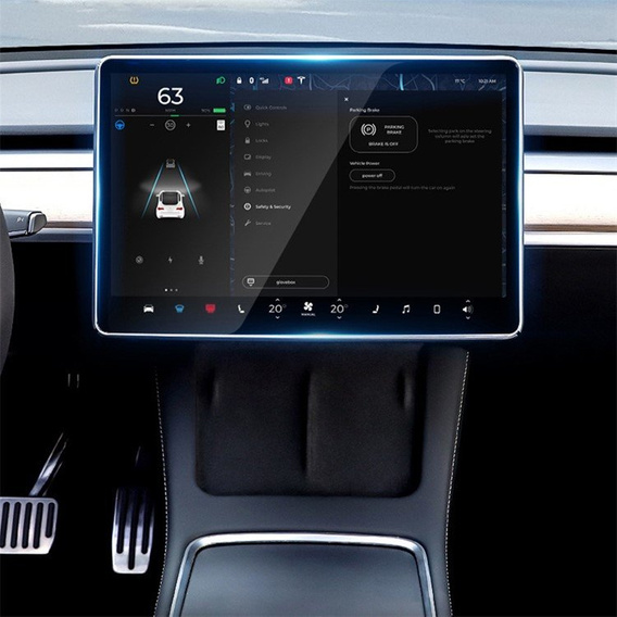 Szkło Hartowane 9H do Tesla Model 3 / Y