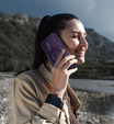 Etui pancerne do Samsung Galaxy S24, Dexnor Full Body MagSafe,  fioletowe
