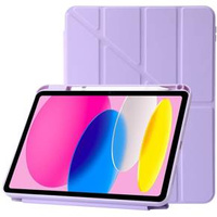 Etui do iPad 10.9" 2022 (10 gen.), Origami, fioletowe