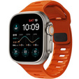 Pasek Silikonowy do Apple Watch 1/2/3/4/5/6/7/8/9/10/11/SE Ultra 1/2/3 42/44/45/46/49mm, Pomarańczowy