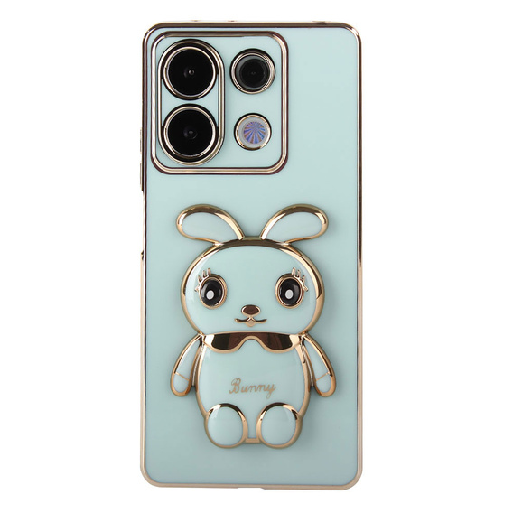 Etui do Xiaomi Redmi Note 13 Pro 5G, Rabbit, zielone + Szkło Hartowane 9H