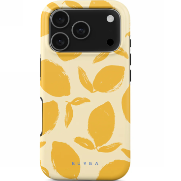 Etui Burga Tough MagSafe do iPhone 17 Pro Max - Lemon Tart