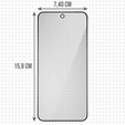 2x Szkło Prywatyzujące do Xiaomi Poco F7, ERBORD Anti-Spy Hartowane