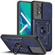 Etui pancerne do Samsung Galaxy A53 5G, CamShield Slide, granatowe