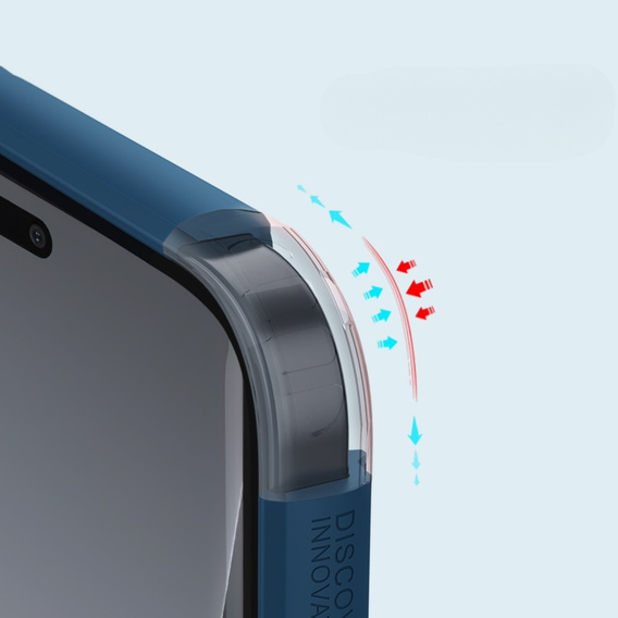 Etui NILLKIN do Xiaomi 13 Lite, Super Frosted Shield Case, Niebieskie