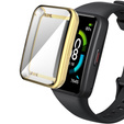 2w1 Etui z osłoną na ekran do Huawei Band 6/7, Złote