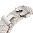 Pleciony Pasek Nylonowy z Klamrą do Apple Watch 1/2/3/4/5/6/7/8/9/10/11/SE 38/40/41/42mm – Beżowy