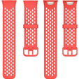 Pasek Silikonowy do Xiaomi Mi Band 7 Pro, Czerwony