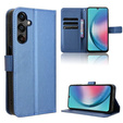 Etui z klapką do Samsung Galaxy M55 5G, Wallet Smart Magnet, niebieskie