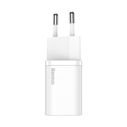 Baseus ładowarka sieciowa Super Si PD 30 W, 1× USB-C, biała