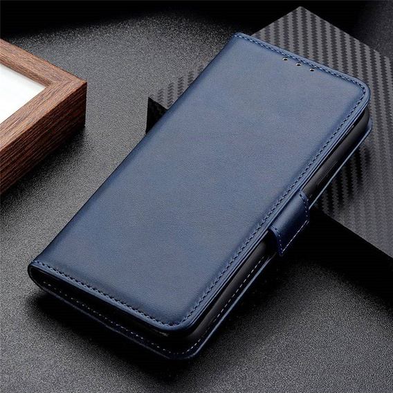 Etui z klapką do Nokia G60 5G, Wallet PU Leather Case, niebieskie