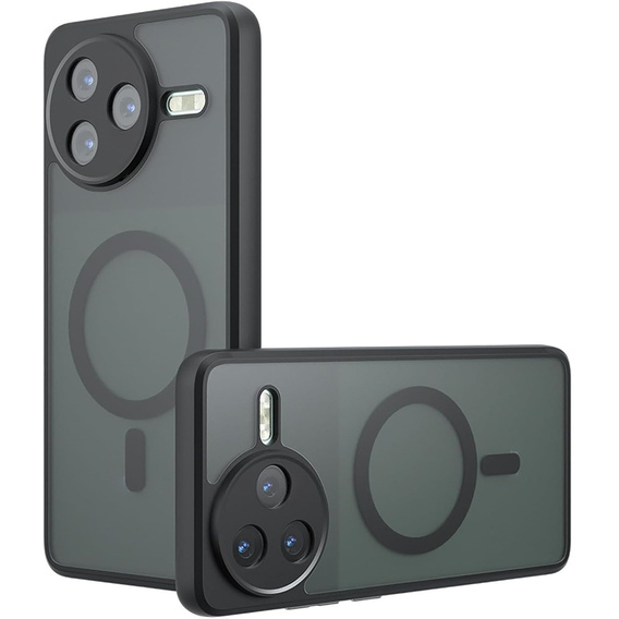Etui do Xiaomi Poco F7 Pro, do MagSafe, ERBORD Matt Case, czarny