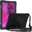 Etui do Lenovo Tab M10 Plus 10.3 X606 / K10, pancerne obrotowe 360, czarne
