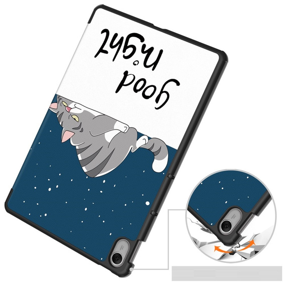 Etui do Huawei MatePad 11.5 2024, Smartcase, sleeping cat