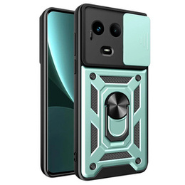 Etui pancerne do Realme 11 5G, CamShield Slide, zielone