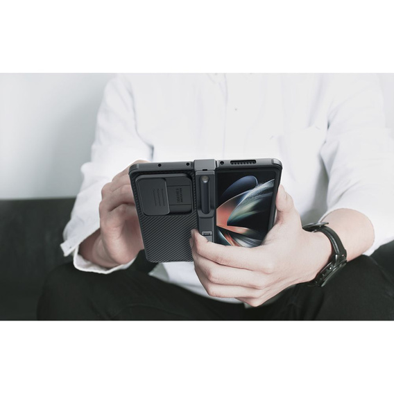 Etui NILLKIN do Samsung Galaxy Z Fold4 5G, CamShield Pro Case, Czarne