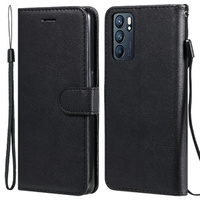 Etui Wallet do Oppo Reno6 5G, Black