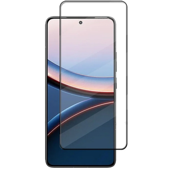 Szkło Hartowane 3D do Xiaomi Poco F7 Ultra, czarna ramka