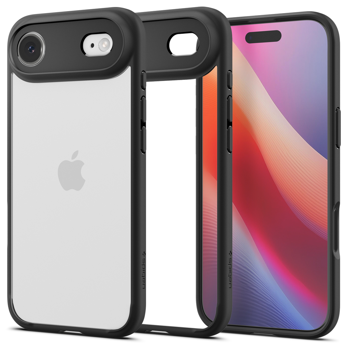 Etui Spigen do iPhone Air, Ultra Hybrid, Matte Black