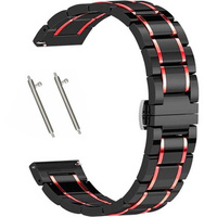 Bransoleta uniwersalna z teleskopem 22mm, Black/Red