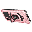 Etui do Samsung Galaxy A25 5G,TechDefender, różowe rose gold + Szkło 9H