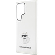 Etui Karl Lagerfeld do Samsung Galaxy S24 Ultra, IML Choupette - przezroczyste