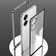 Etui do Xiaomi Poco X7 Pro 5G, Frame Case, zielone