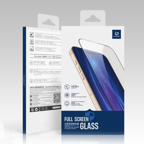 Szkło hartowane do Motorola Edge 60 / 60 Fusion / 60 Pro, Dux Ducis – czarne