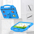 Etui do Samsung Galaxy Tab S10 Lite / S10 FE / S9 FE, Cute Patterns, z podstawką, niebieskie