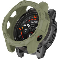 Etui Obudowa do Garmin Fenix 7X/7X Pro/Epix Pro Gen 2 51mm, Zielone