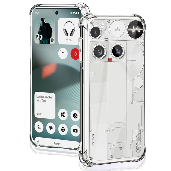 Etui do Nothing Phone 3 5G, Dropproof, przezroczyste