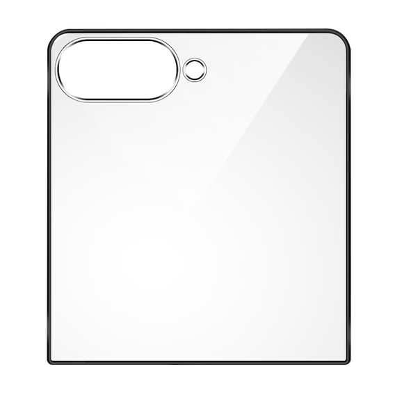 2x Szkło Hartowane do Samsung Galaxy Z Flip7 5G, ERBORD 3D pełne, szybka na zewnętrzny ekran