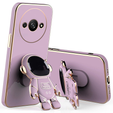 Etui do Xiaomi Redmi A3, Astronaut, fioletowe