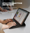 Etui z klawiaturą do Samsung Galaxy Tab A9+, Dexnor Magnetic Keyboard Touchpad, czarne
