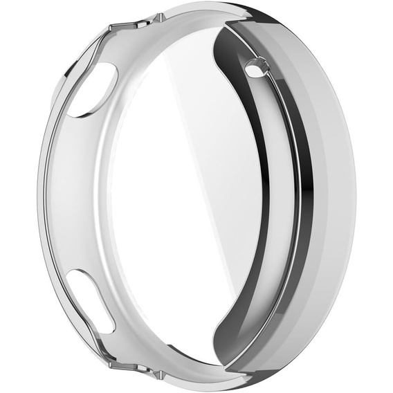 2w1 Etui z Osłoną na ekran do Huawei Watch GT 6 41mm, Srebrne